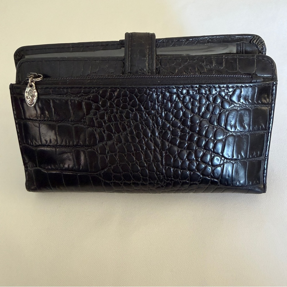 Brighton Black Wallet with Multicolor Interior - Picture 2 of 7